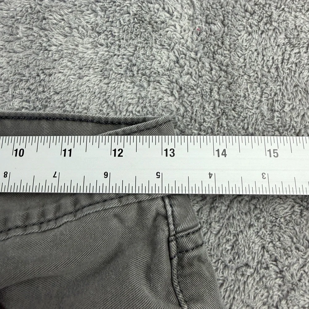 Levis 514 Straight Leg Jeans Mens 26x25.5 Gray Low Rise‎ 100% Cotton Raw Hem - Picture 7 of 15